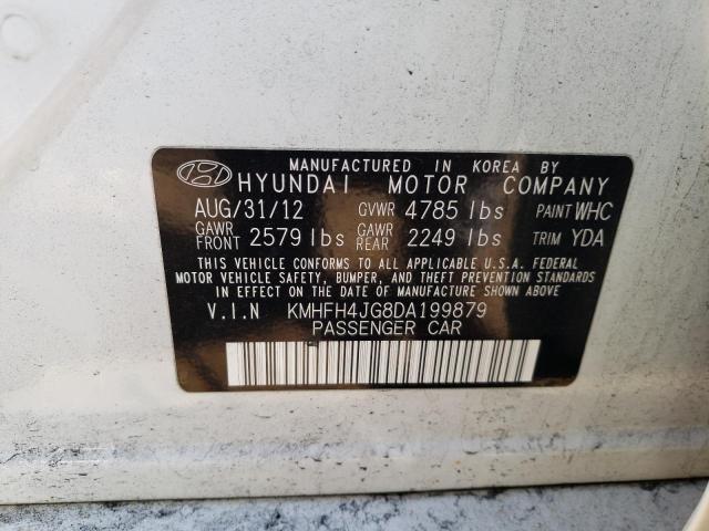 Photo 11 VIN: KMHFH4JG8DA199879 - HYUNDAI AZERA GLS 