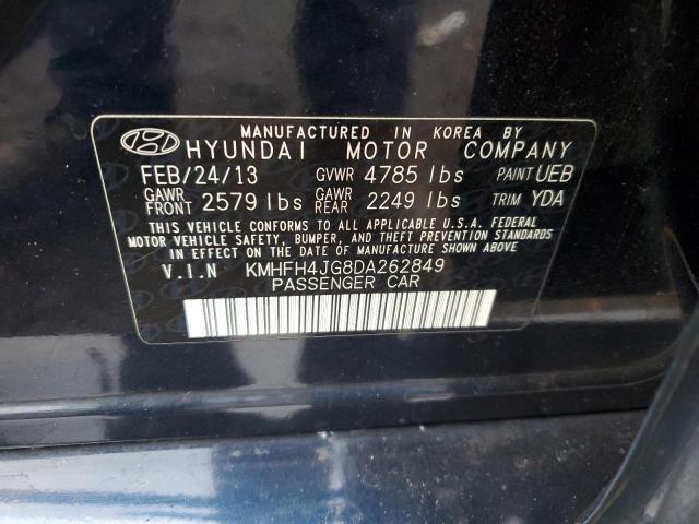 Photo 11 VIN: KMHFH4JG8DA262849 - HYUNDAI AZERA 