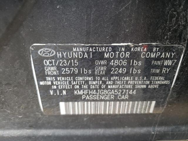 Photo 11 VIN: KMHFH4JG8GA527144 - HYUNDAI AZERA LIMI 