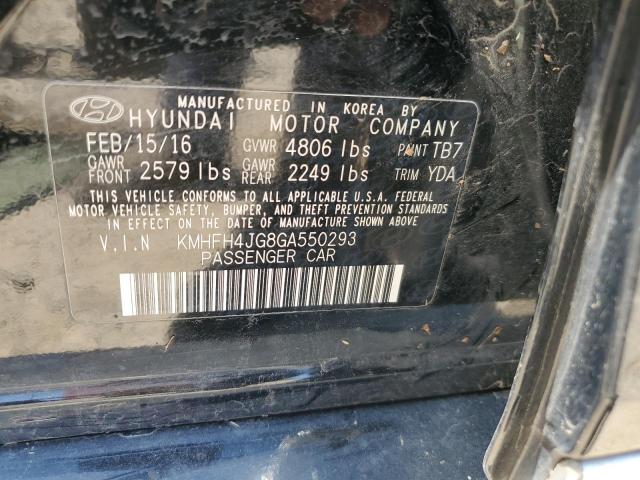 Photo 11 VIN: KMHFH4JG8GA550293 - HYUNDAI AZERA LIMI 