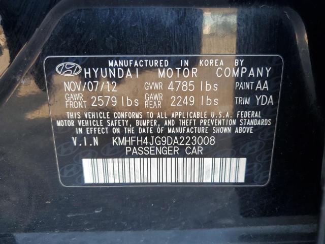 Photo 11 VIN: KMHFH4JG9DA223008 - HYUNDAI AZERA GLS 