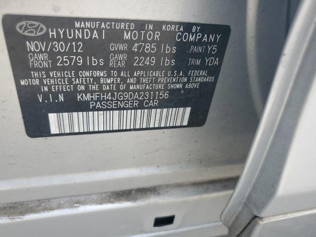 Photo 11 VIN: KMHFH4JG9DA231156 - HYUNDAI AZERA 