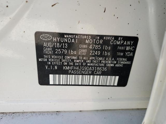 Photo 12 VIN: KMHFH4JG9DA318636 - HYUNDAI AZERA GLS 