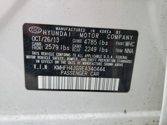 Photo 11 VIN: KMHFH4JG9EA340444 - HYUNDAI AZERA GLS 