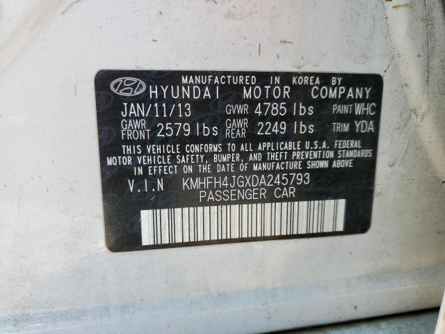 Photo 11 VIN: KMHFH4JGXDA245793 - HYUNDAI AZERA GLS 