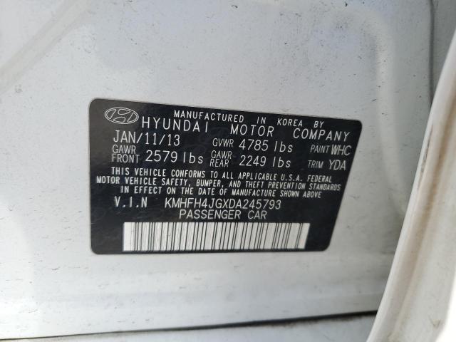 Photo 11 VIN: KMHFH4JGXDA245793 - HYUNDAI AZERA GLS 