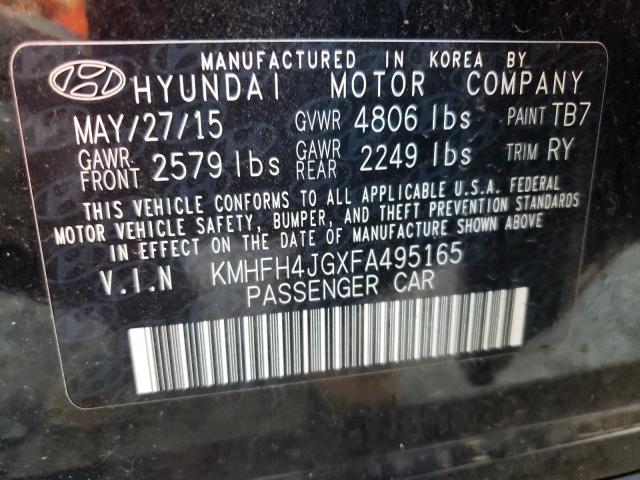 Photo 11 VIN: KMHFH4JGXFA495165 - HYUNDAI AZERA 