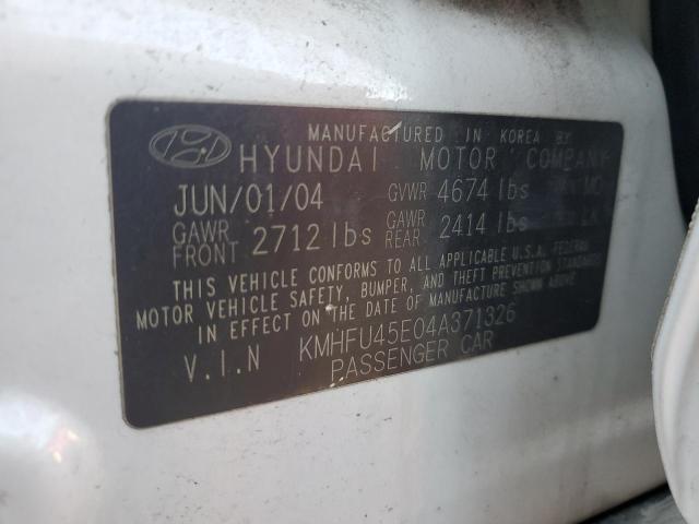 Photo 12 VIN: KMHFU45E04A371326 - HYUNDAI XG 350 