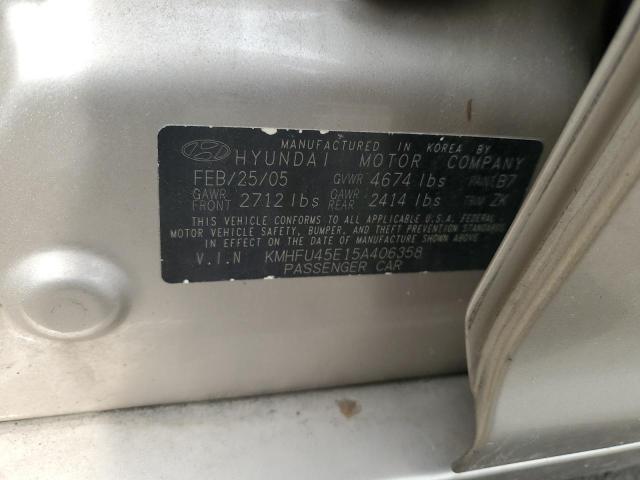 Photo 11 VIN: KMHFU45E15A406358 - HYUNDAI XG 350 