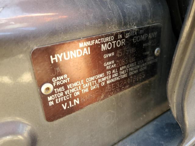 Photo 11 VIN: KMHFU45E32A178455 - HYUNDAI GRANDEUR 