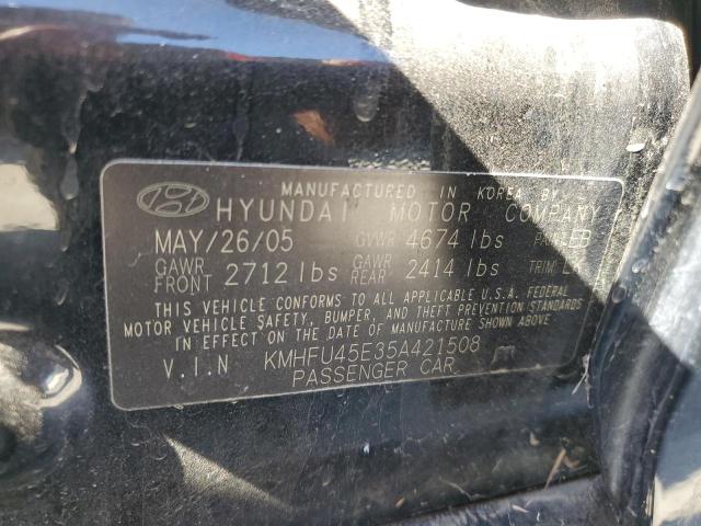 Photo 11 VIN: KMHFU45E35A421508 - HYUNDAI GRANDEUR 