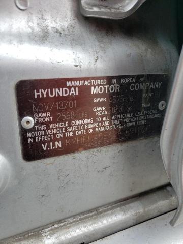 Photo 12 VIN: KMHFU45E42A169117 - HYUNDAI GRANDEUR 