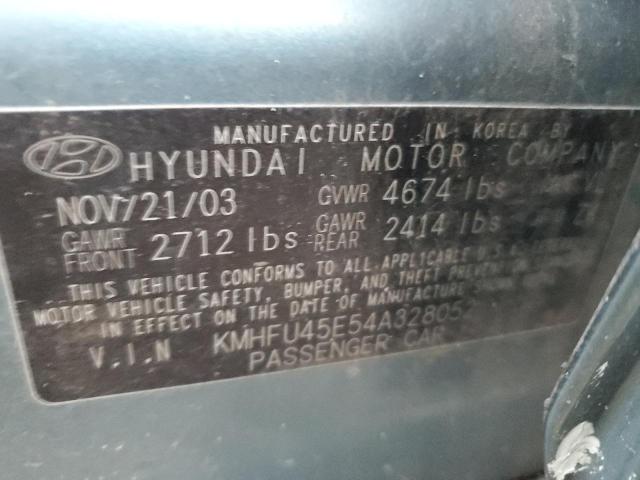 Photo 11 VIN: KMHFU45E54A328052 - HYUNDAI GRANDEUR 