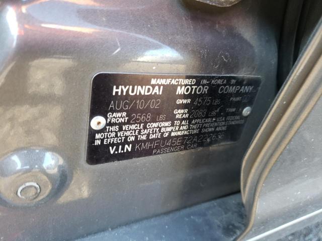 Photo 11 VIN: KMHFU45E72A222635 - HYUNDAI XG 350 