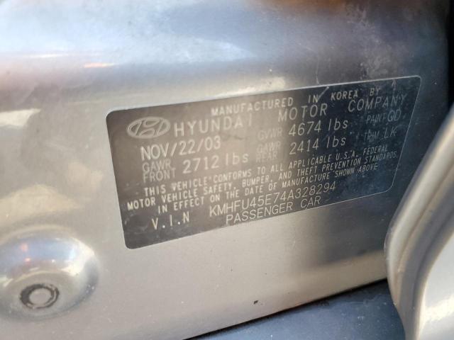 Photo 11 VIN: KMHFU45E74A328294 - HYUNDAI XG 350 