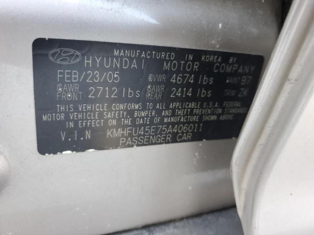 Photo 11 VIN: KMHFU45E75A406011 - HYUNDAI XG 350 