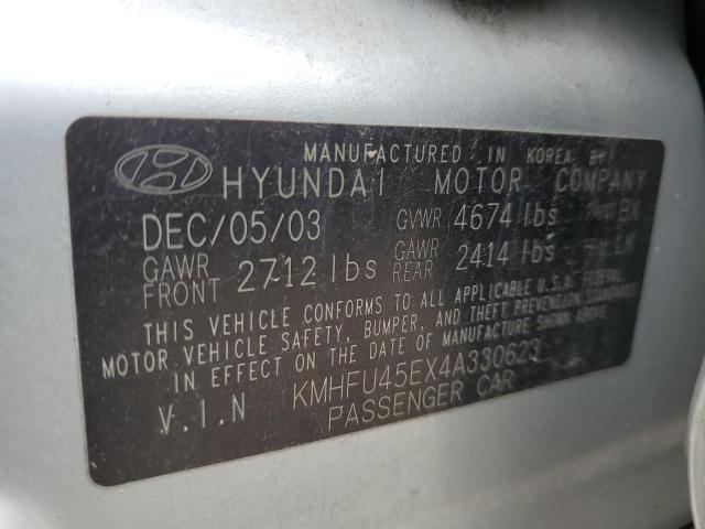 Photo 11 VIN: KMHFU45EX4A330623 - HYUNDAI GRANDEUR 