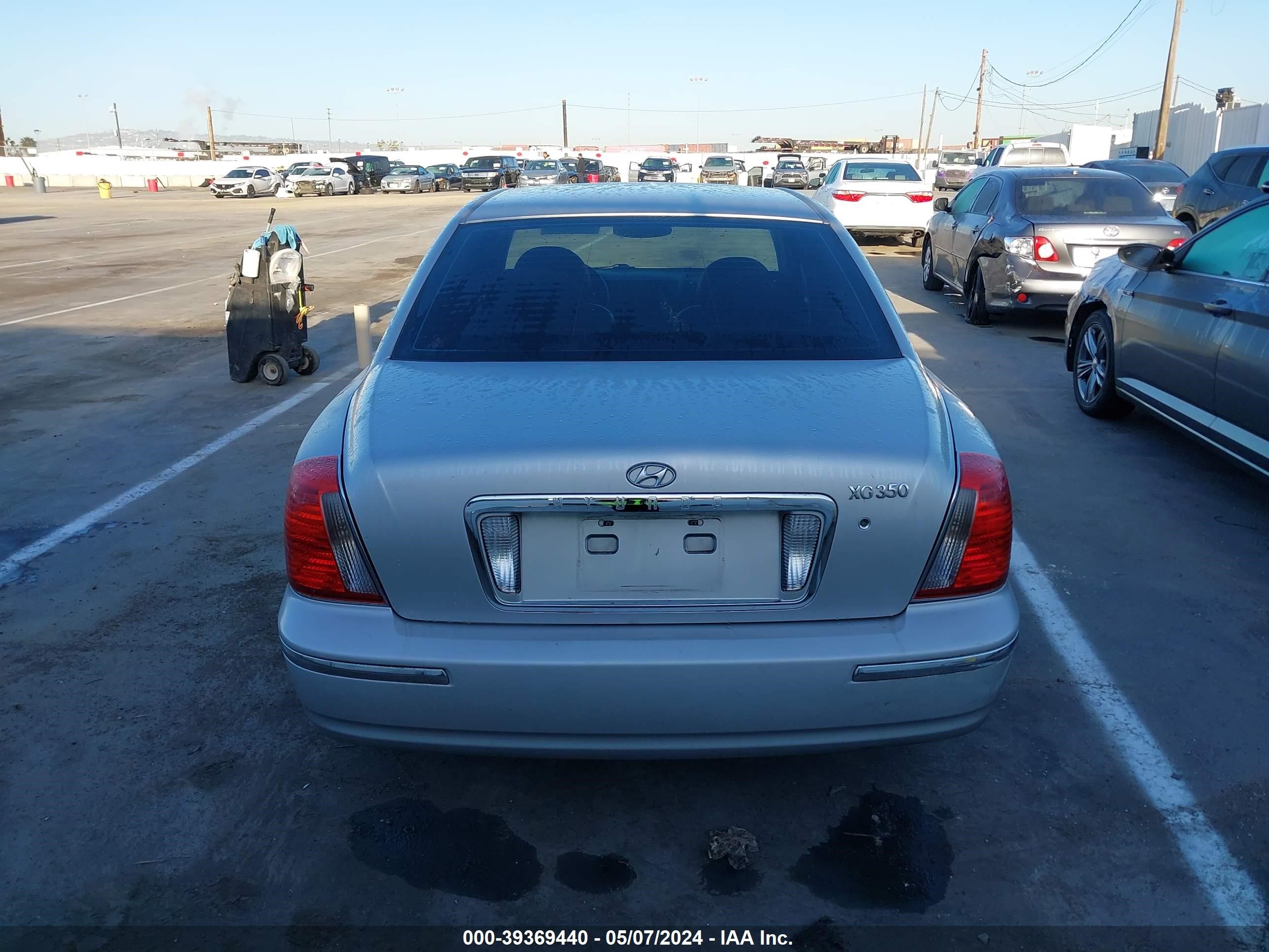 Photo 15 VIN: KMHFU45EX5A421988 - HYUNDAI XG 