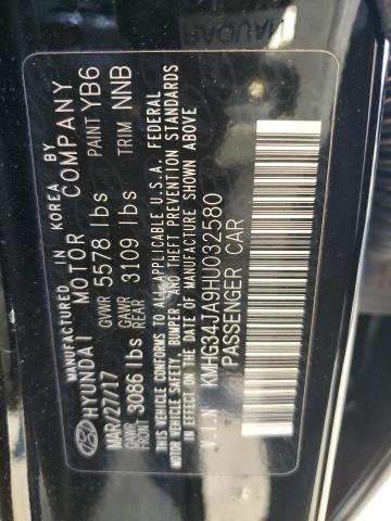 Photo 11 VIN: KMHG34JA9HU032580 - GENESIS G90 PREMIU 