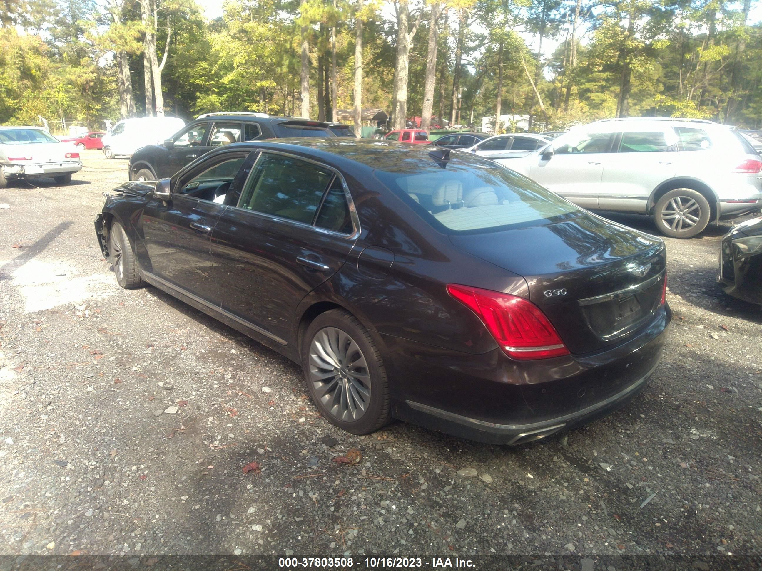 Photo 2 VIN: KMHG54JH0HU032698 - GENESIS G90 