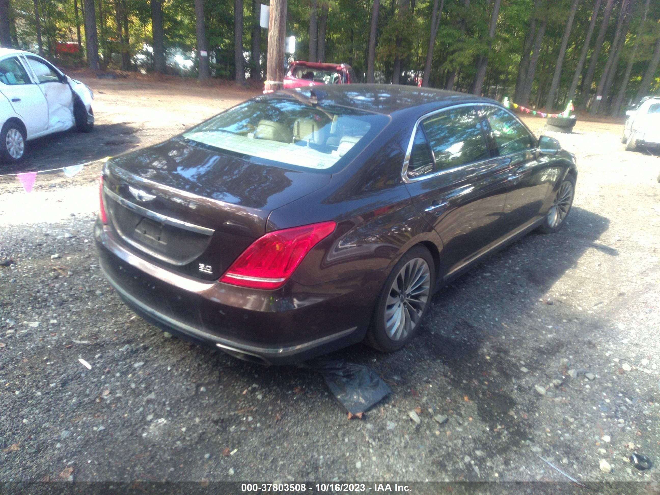 Photo 3 VIN: KMHG54JH0HU032698 - GENESIS G90 