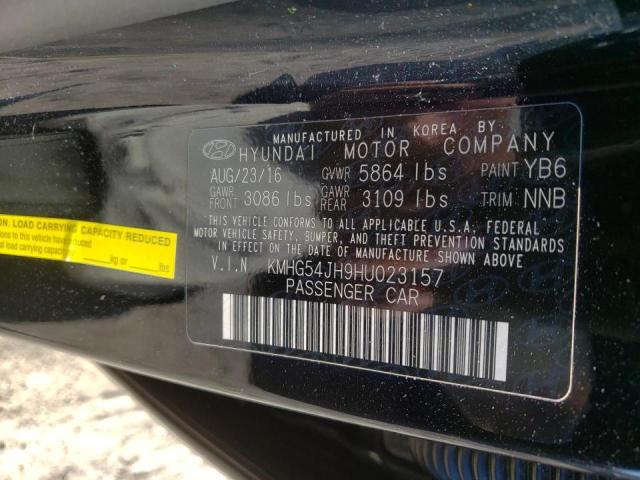 Photo 9 VIN: KMHG54JH9HU023157 - GENESIS G90 ULTIMA 