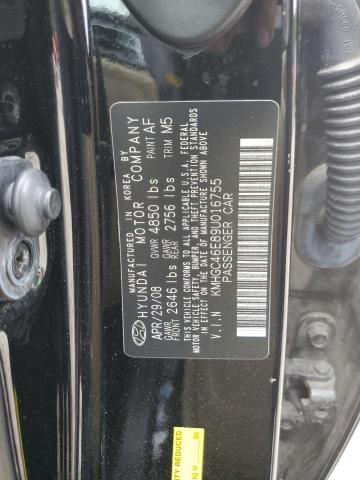 Photo 11 VIN: KMHGC46E89U016755 - HYUNDAI GENESIS 