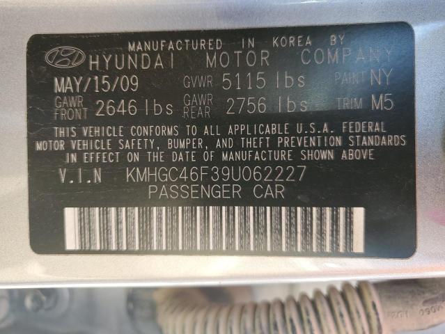 Photo 11 VIN: KMHGC46F39U062227 - HYUNDAI GENESIS 