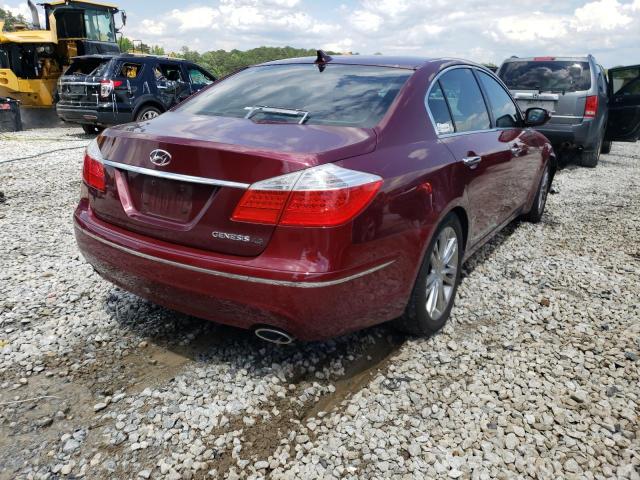 Photo 3 VIN: KMHGC46F89U047609 - HYUNDAI GENESIS 4. 