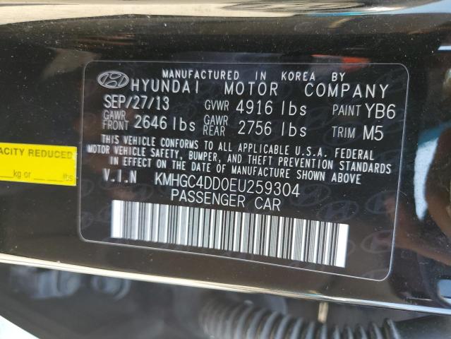 Photo 12 VIN: KMHGC4DD0EU259304 - HYUNDAI GENESIS 3. 