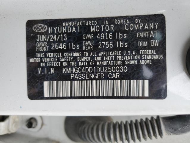 Photo 11 VIN: KMHGC4DD1DU250030 - HYUNDAI GENESIS 