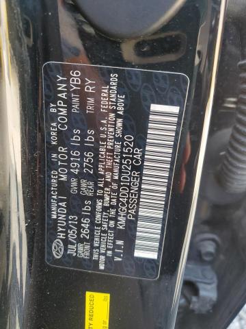 Photo 11 VIN: KMHGC4DD1DU251520 - HYUNDAI GENESIS 3. 