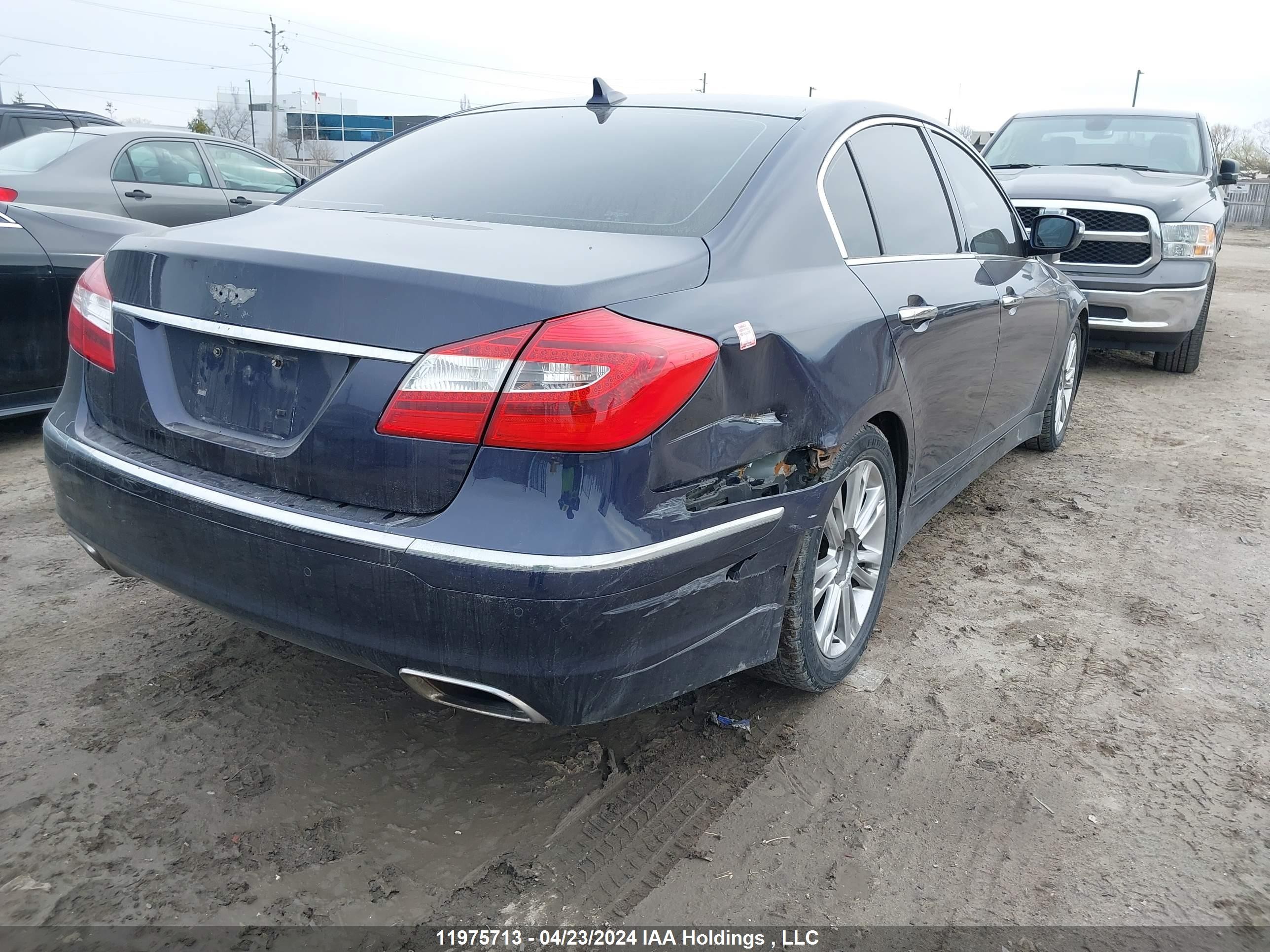 Photo 5 VIN: KMHGC4DD2DU223046 - HYUNDAI GENESIS 