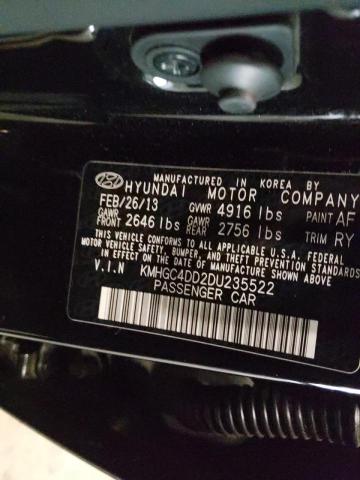 Photo 9 VIN: KMHGC4DD2DU235522 - HYUNDAI GENESIS 