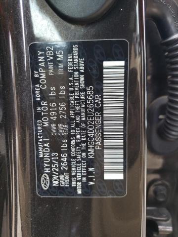 Photo 11 VIN: KMHGC4DD2EU265685 - HYUNDAI GENESIS 3. 