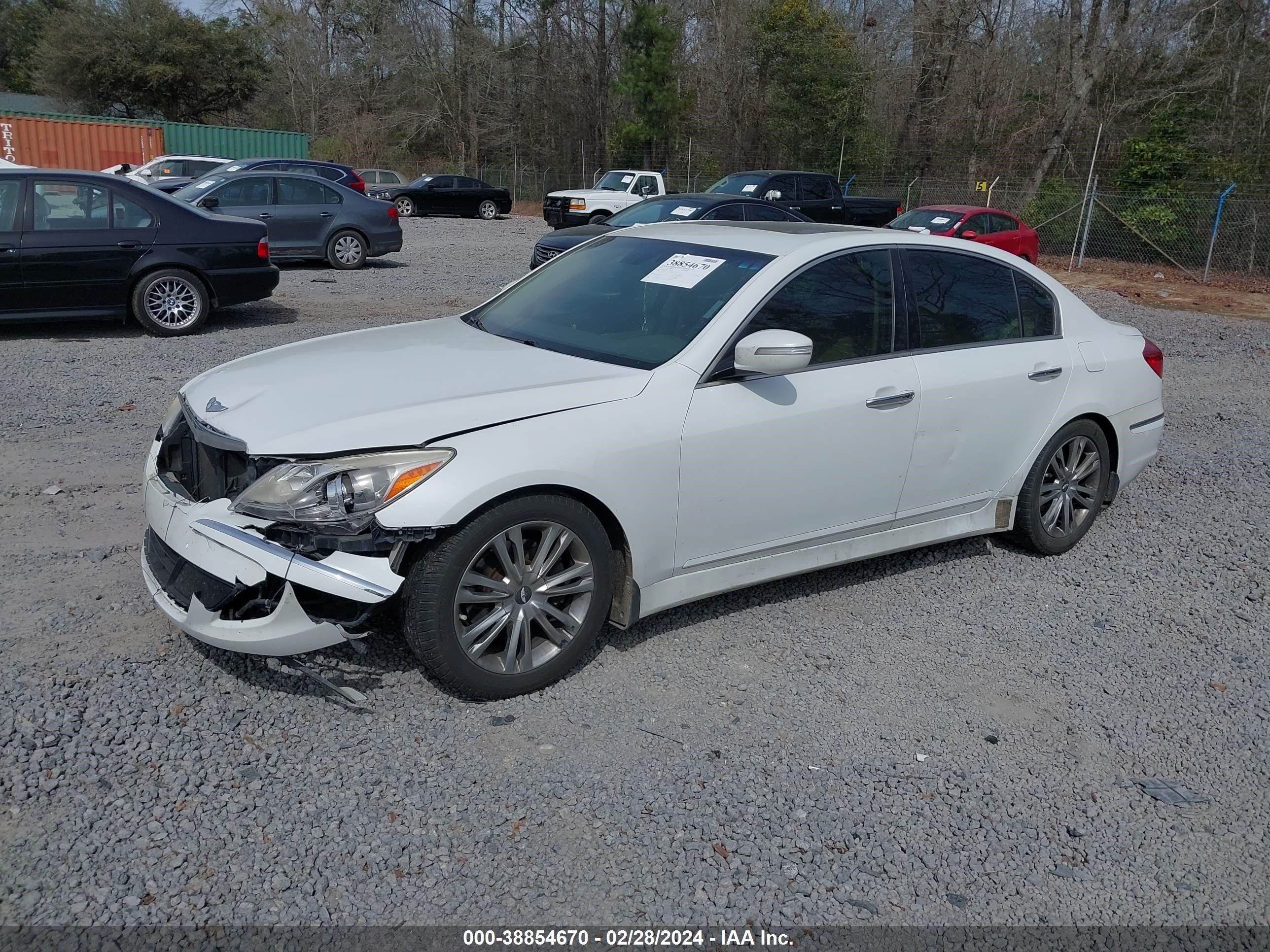 Photo 1 VIN: KMHGC4DD3CU171179 - HYUNDAI GENESIS 