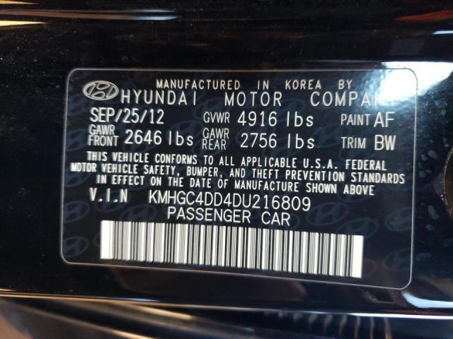 Photo 9 VIN: KMHGC4DD4DU216809 - HYUNDAI GENESIS 3. 