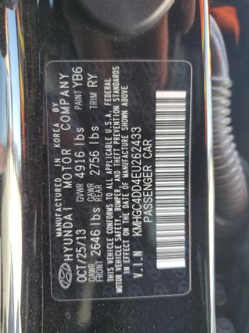 Photo 11 VIN: KMHGC4DD4EU262433 - HYUNDAI GENESIS 