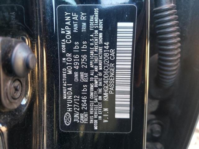 Photo 9 VIN: KMHGC4DD6CU208144 - HYUNDAI GENESIS 3. 