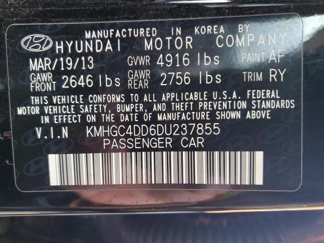 Photo 11 VIN: KMHGC4DD6DU237855 - HYUNDAI GENESIS 