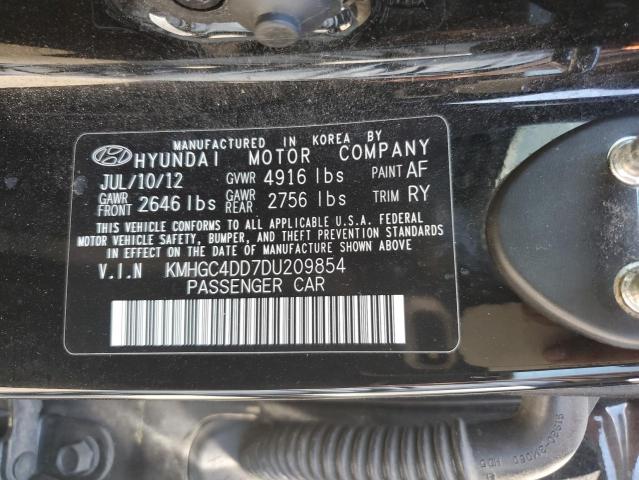 Photo 11 VIN: KMHGC4DD7DU209854 - HYUNDAI GENESIS 3. 