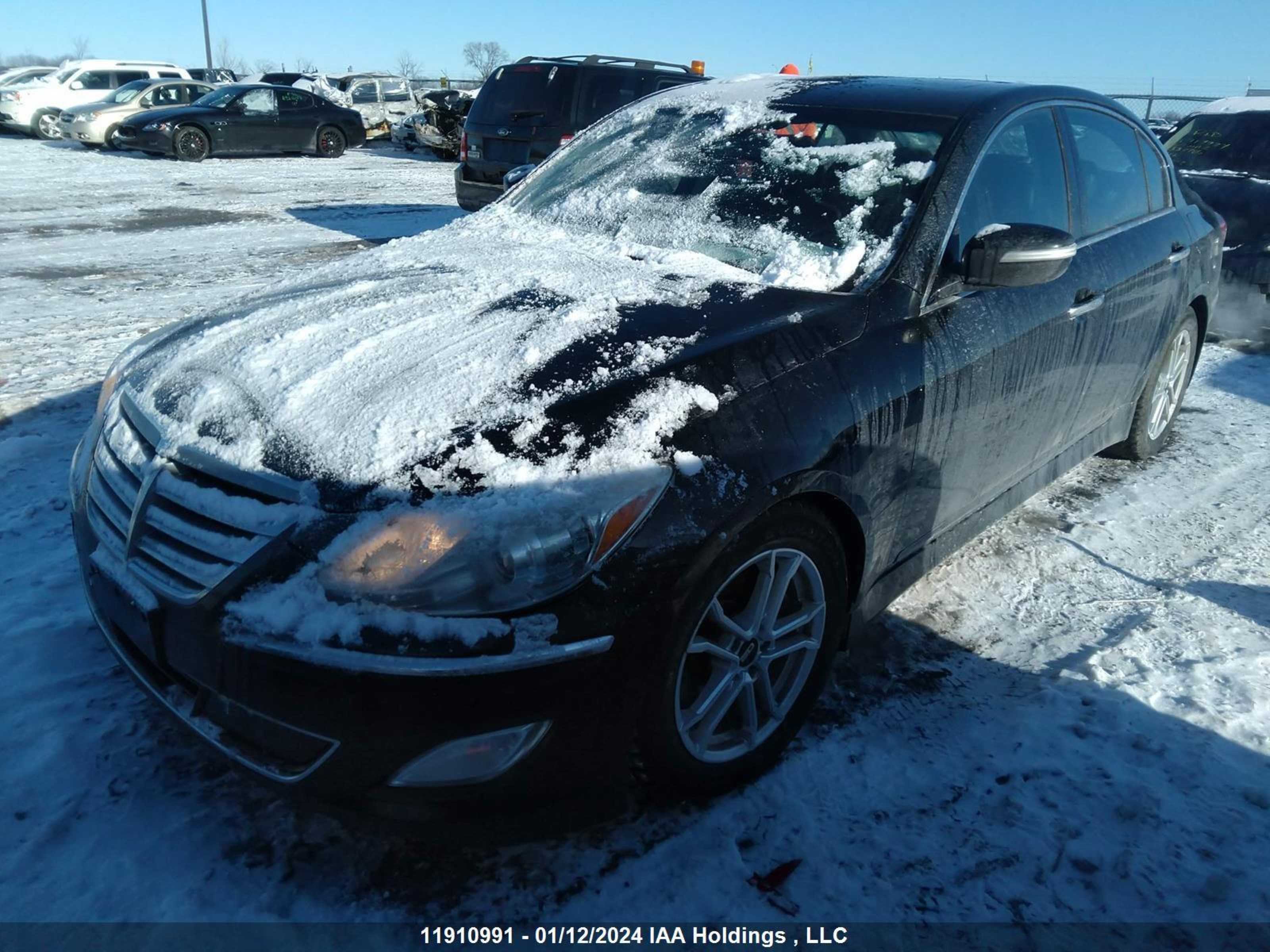 Photo 1 VIN: KMHGC4DD7DU245074 - HYUNDAI GENESIS 