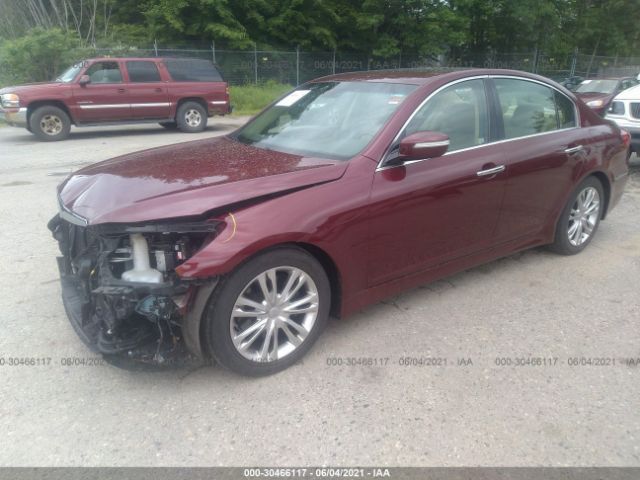 Photo 1 VIN: KMHGC4DD8CU153826 - HYUNDAI GENESIS 