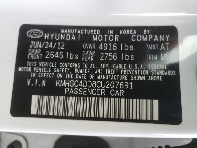 Photo 11 VIN: KMHGC4DD8CU207691 - HYUNDAI GENESIS 3. 