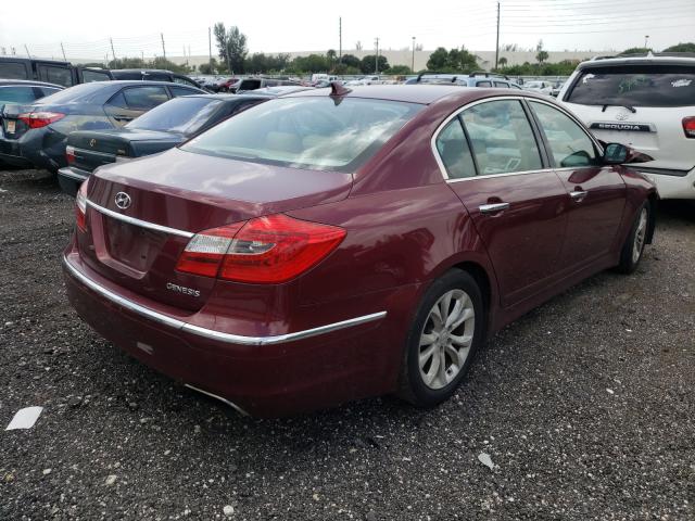 Photo 3 VIN: KMHGC4DD8DU208809 - HYUNDAI GENESIS 3. 