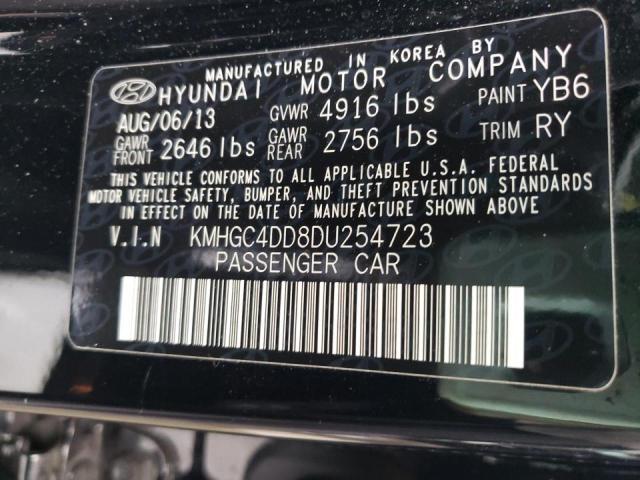 Photo 9 VIN: KMHGC4DD8DU254723 - HYUNDAI GENESIS 3. 