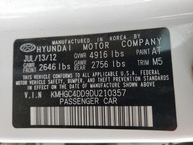 Photo 12 VIN: KMHGC4DD9DU210357 - HYUNDAI GENESIS 3. 