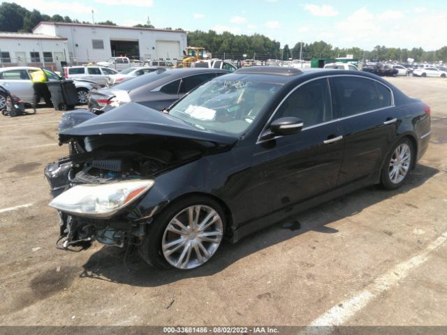 Photo 1 VIN: KMHGC4DD9DU222458 - HYUNDAI GENESIS 