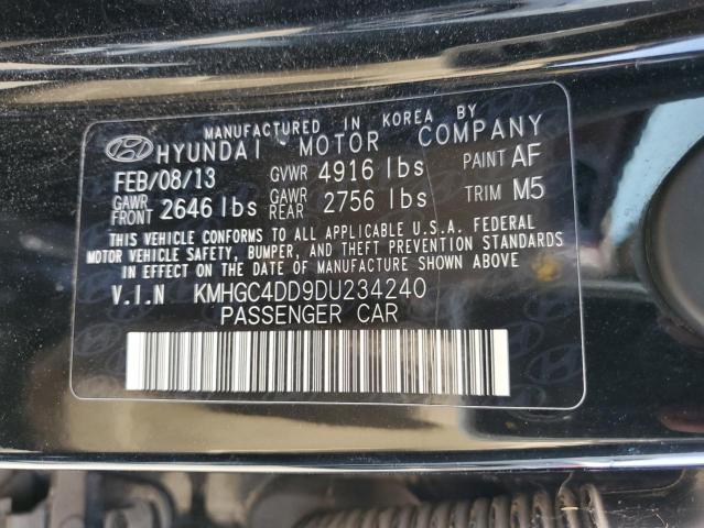 Photo 9 VIN: KMHGC4DD9DU234240 - HYUNDAI GENESIS 3. 