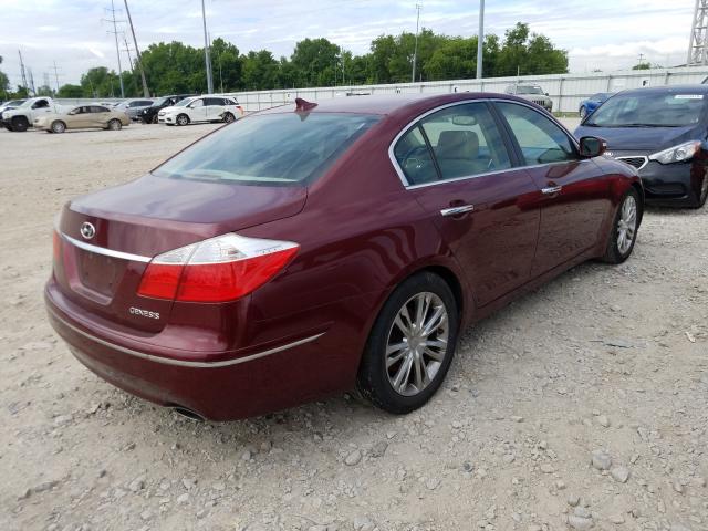 Photo 3 VIN: KMHGC4DE0BU123078 - HYUNDAI GENESIS 3. 